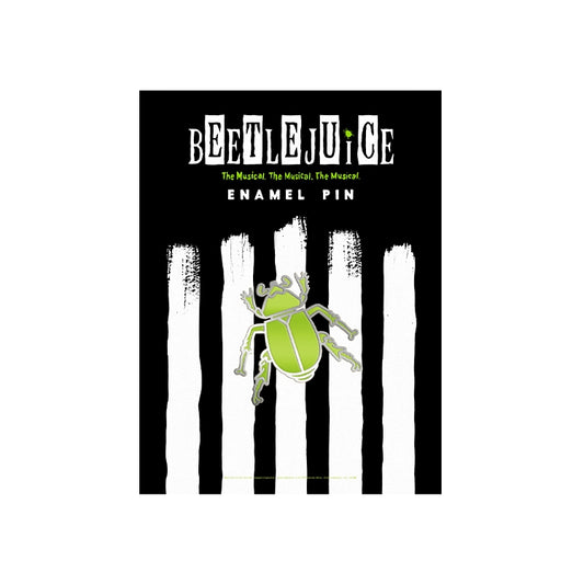 Beetlejuice Beetle Enamel Pin